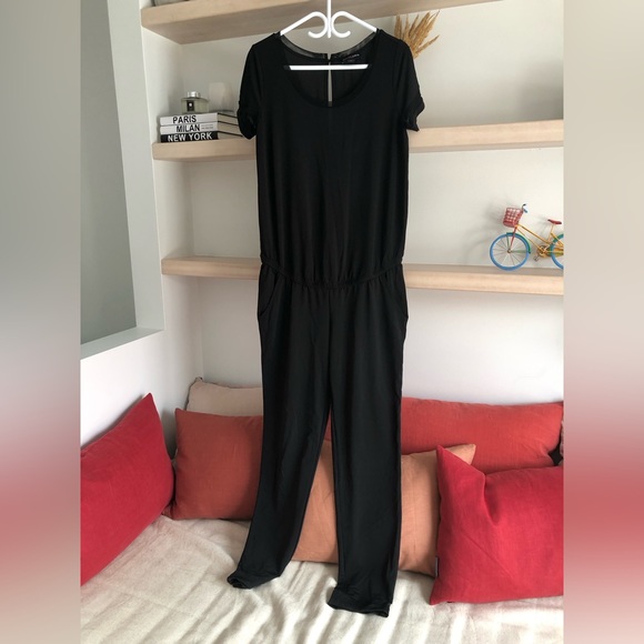 Maternity black jumpsuit - Medium - Picture 1 of 5